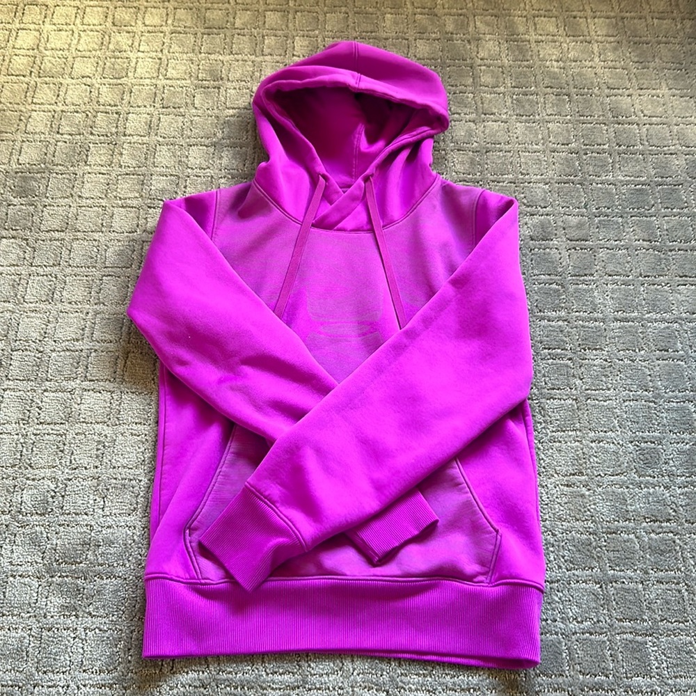 Purple Under Armor hoodie